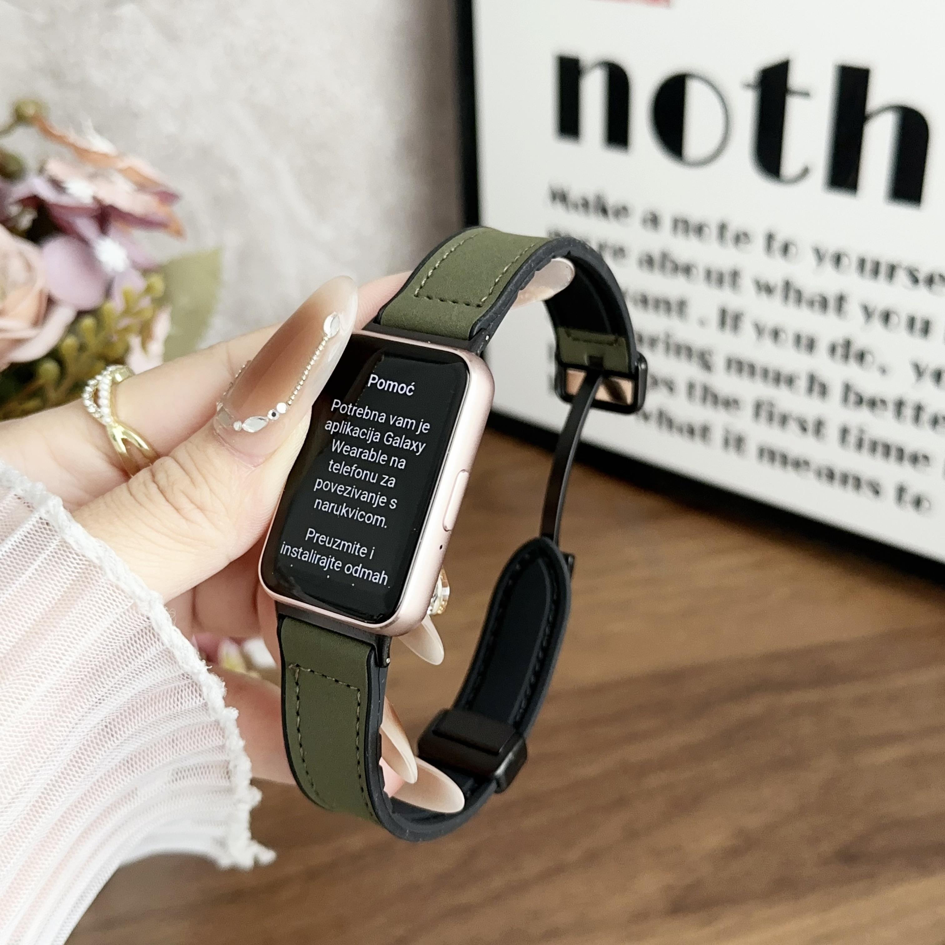 

Шкіряний силіконовий ремінець для Samsung Galaxy Fit 3, заміна браслета, магнітна пряжка, ремінець для годинника, аксесуари для Galaxy Fit 3 Band Samsung Galaxy Fit3