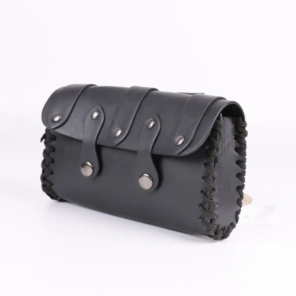 Medieval faux leather waist bag Belt Renaissance cosplay waist bag Viking knight Coaplay cosplay prop Belt Accessory