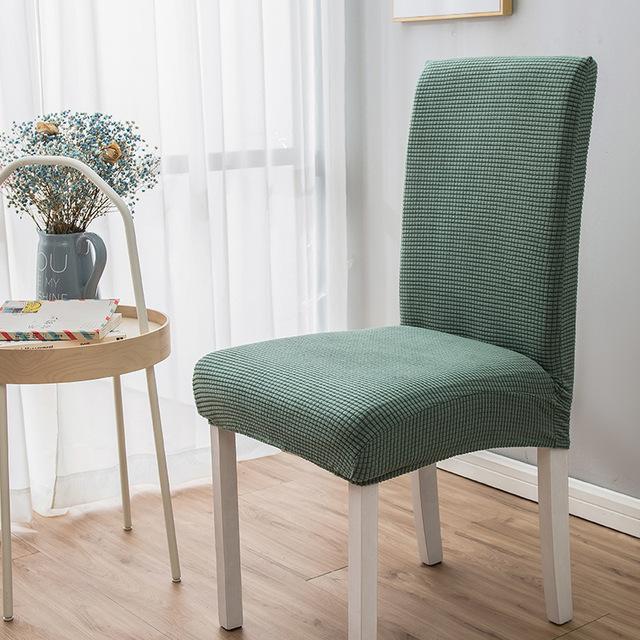 High Elastic Thickened Chair Cover Jacquard Universal Size Most Cheap Chair Covers Seat Slipcovers For Dining Room Home Use Decor