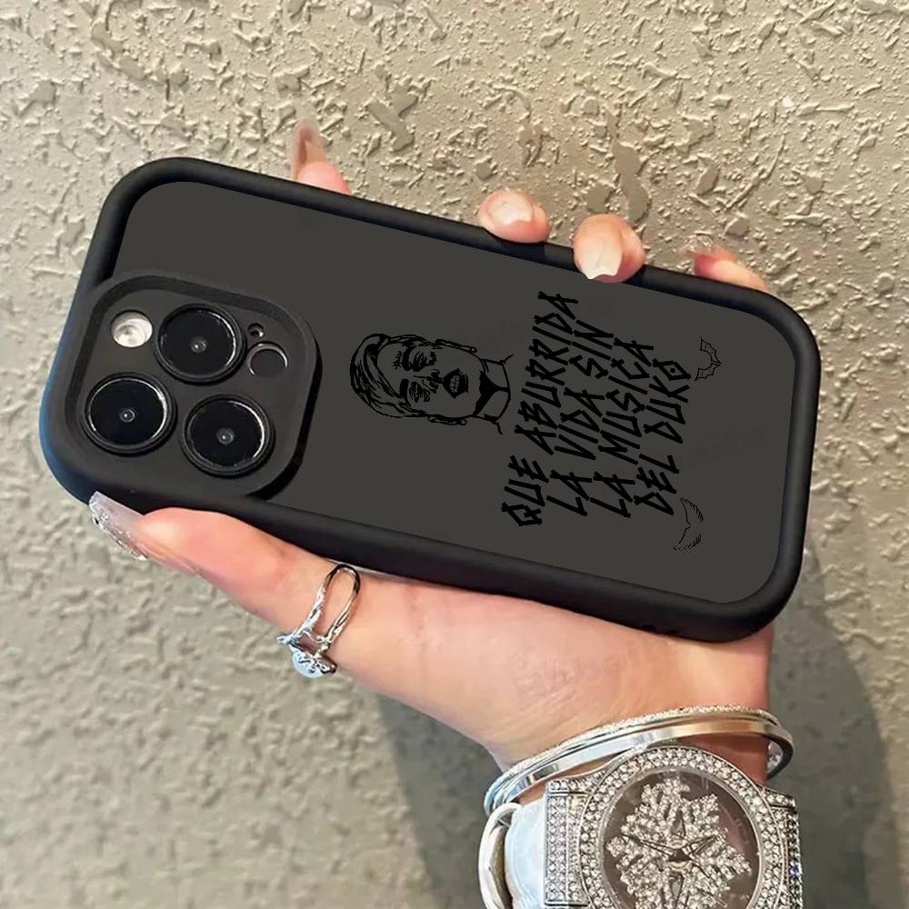 

Fashion Rapper DUKI Phone Case Silicone Phone Case For iPhone 17 Air 17 16 15 14 13 12 11 Plus Pro Max Shockproof Soft Cover iPhone 17pro max
