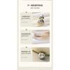 Luxury Style Desktop Storage Box With Rotating Lid For Cosmetics Jewelry Clutter