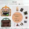 HEALTIM Genuine Leather Handbag for Women, 2-Way, Handbag, Shoulder Bag, Crossbody Bag, Handmade, Genuine Leather, Original Gift