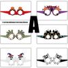 Halloween Costumes Halloween Paper Eyeglasses Witch Bat Pumpkin Glasses Frames Funny Halloween Party Eyeglasses Gifts