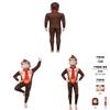 Super Mario Bros Donkey Kong Cosplay Costume For Kids And Adults With Gorilla Head Mask For Halloween Party