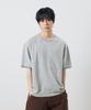 Dibsenseu Vintage Washed Crop Short Sleeve T-Shirt - Gray