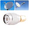 Universal TNC SMA Signal Adapter Copper Male To Female Connectors for Computer and Office Electronics Devices Use