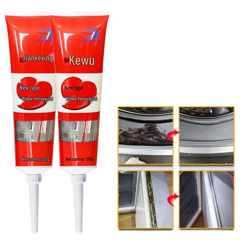 Mold Removal Gel for Household Appliances: Cleans Mold Spots from Refrigerator and Washing Machine Seals
