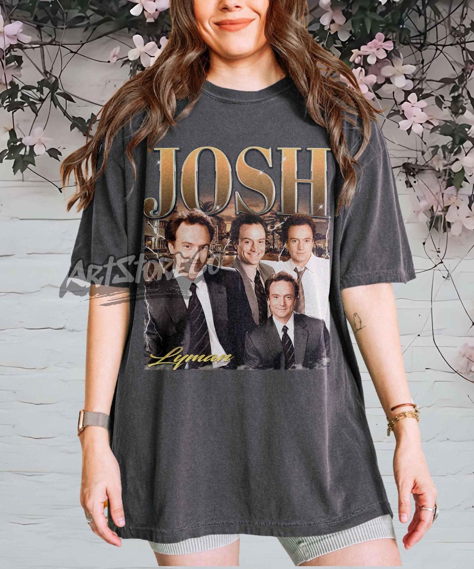 Josh Lyman Retro Portrait T-Shirt, The West Wing Fan Apparel 4XL