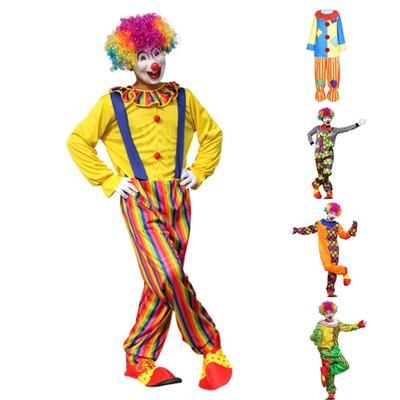 Halloween Dress Up Parties Clown Costumes Role for Play and Carnival Cosplay Props Comfortable Fit Costume Clothing