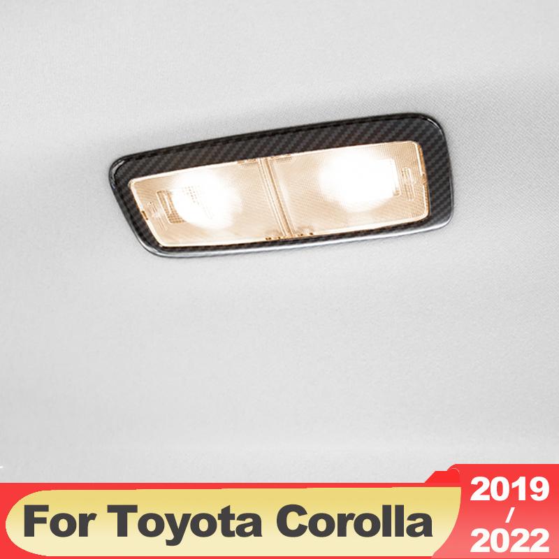 ABS Samochodowe Wnętrze Tylne Lampki do Czytania Osłona Wykończeniowa Ramka Naklejka Dla Toyota Corolla E210 - 2022 12. Akcesoria Dekoracyjne