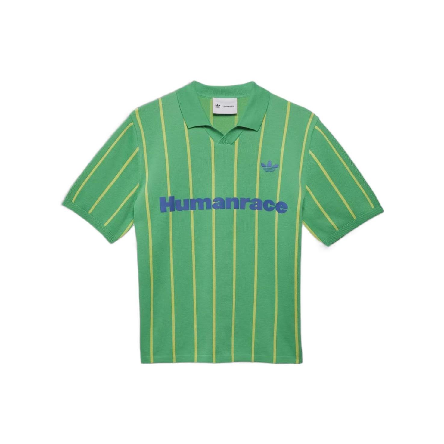 adidas x Pharrell Knit Jersey  Semi Screaming Green  Men s HU1106 L