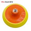 1Pcs 2-7 Inch Universal Backing Plate Plastic And Metal M10 M14 M16 Thread Sanding Pad Backer Hook And Loop Fastener