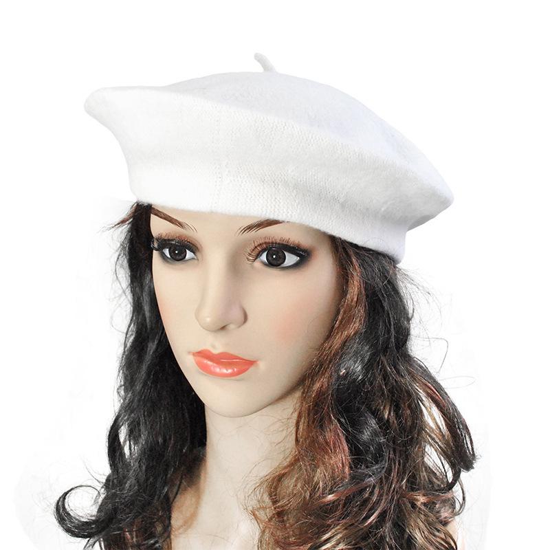 Korean-Style Autumn/Winter Women's Wool Beret