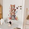 Kitten Human Pyramid Butterfly Flowers Bedroom Living Room Entrance Hall Home Background Beautification Wall Stickers