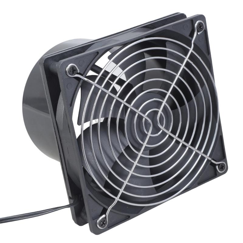 Heavy Duty 12V Flow Fan 4W 65CFM Airflows For Greenhouse Ventilation Bathroom Dryer Boosts And Mobile Home Use