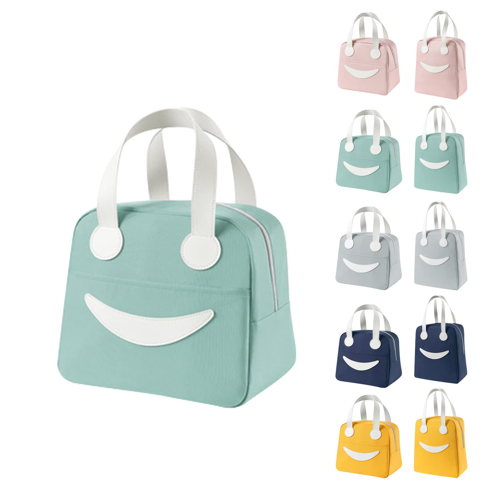 

VanderHOME Cute Insulated Lunch Lunch Insulated Lunch Large Perfect for and Excursions Bag, Tote, Waterproof, Bag, Lightweight, Washable, Capacity,