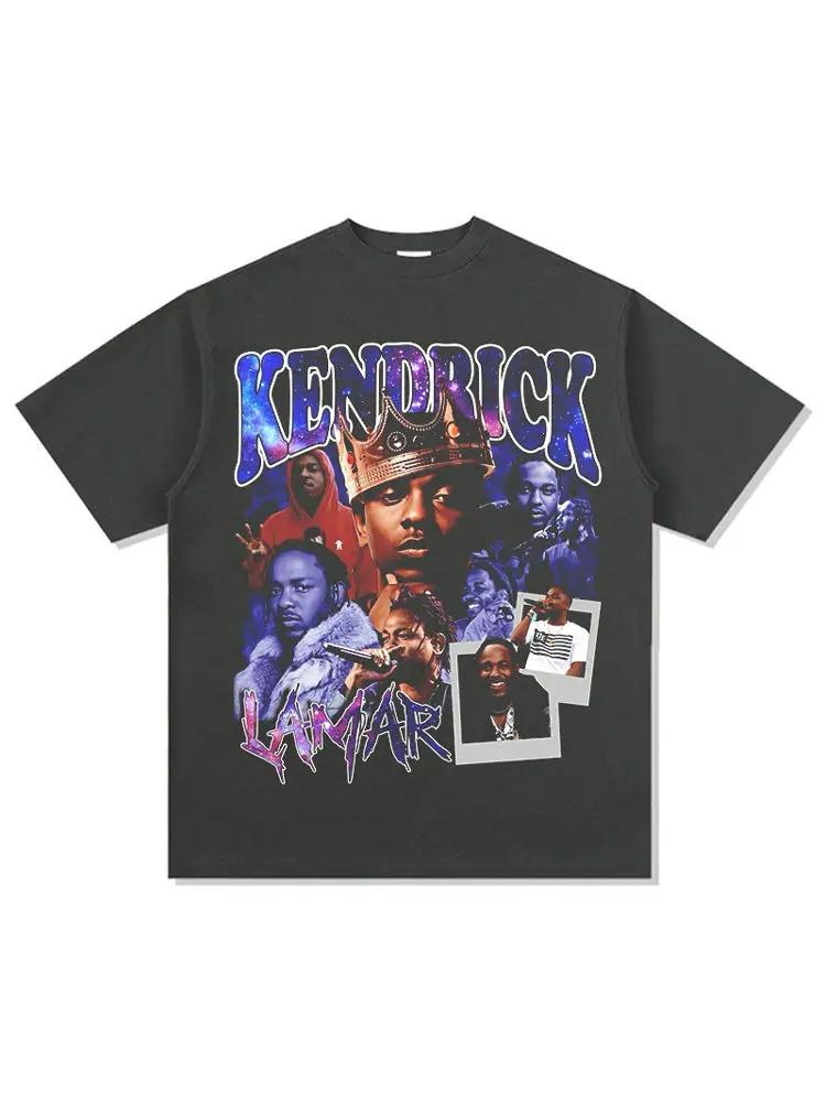 2026 Kendrick Lamar Kenny Hip Hop Album TShirt Martial Arts Theme Vintage American Street Culture 100 Cotton Mens Hip Hop Tee S