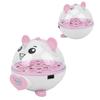 SemiAutomatic Incubator Household Small 9 Eggs Incubator for Chicken Duck Bird Pigeon Quail (Pink )