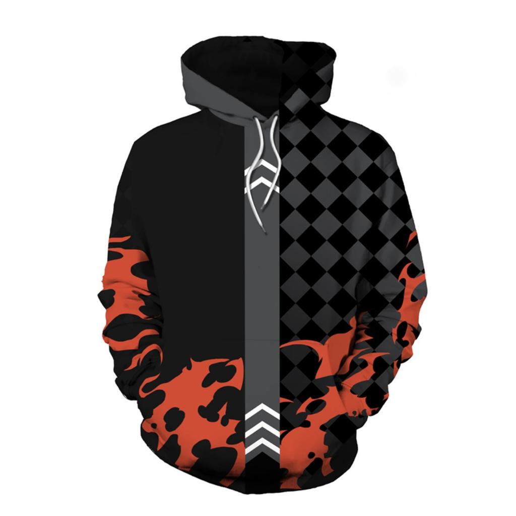 Anime Demon Slayer Kimetsu No Yaiba 3D Hoodie Sweatshirts Agatsuma Zenitsu Tomioka Giyuu Cosplay Men Coat Outfit