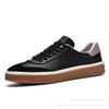 Retro light luxury leather low-top retro moral training trendy shoes fashionable and simple flat white leather shoes comfortable casual board shoes