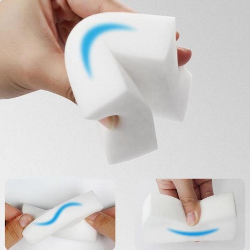 50 Stück Los Melaminschwamm Magischer Schwamm Radiergummi Reiniger Reinigungsschwamm für Küche Badezimmer Reinigungsgeräte 100*60*20mm