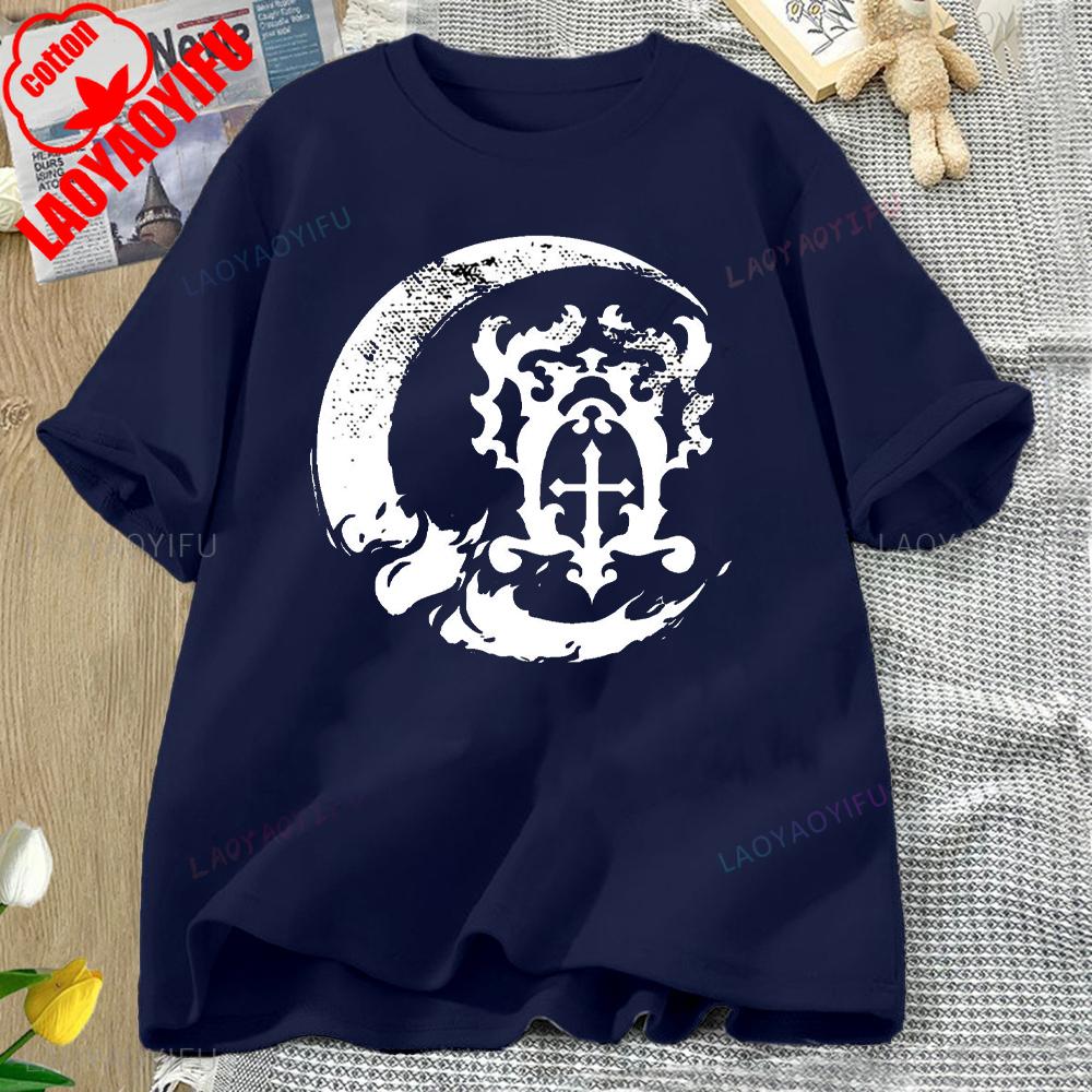 Castlevania Alucard Carmilla Printed T-shirt Tops Castlevania Alucard Street Fashion Hip Hop Casual Comfortable Personality