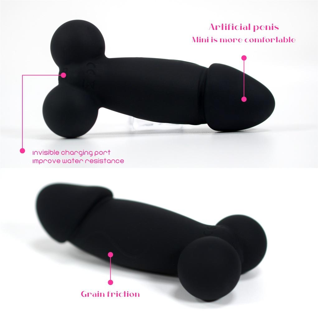 Mini Vibrating Butt Plug - Wireless Remote Control Prostate Massager for Men, Strong Vibration Anal Plug, Adult Toy