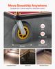 VEVOR Hotel Luggage Cart, 1500 LBS Load Capacity, Brushed Stainless Steel Bellman's Cart Curved Uprights