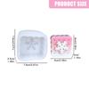 Snowflake Embossed Silicone Molds Multipurpose Silicone Mould For Handmade Candle Soap Chocolate Holiday Decoration