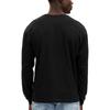 Coach Pattern Printed Pullover Round Neck Drop Shoulder Long Sleeve T-Shirt Men T-Shirts Black CO788-BLK