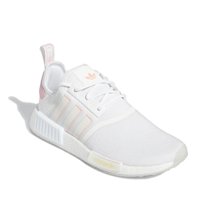 Adidas NMD_R1 Weiß Acid Red Damen Sneaker Cloud-White GW5679