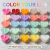 Heart-Shaped Romantic Birthday Candles: Create a Cozy Candlelight Dinner Ambiance