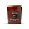 LASKA LIGHTS Dark Rum Handmade Soy Candle, Aroma Candle, Natural Soy Wax, 225g, Sandalwood, Lavender, Patchouli