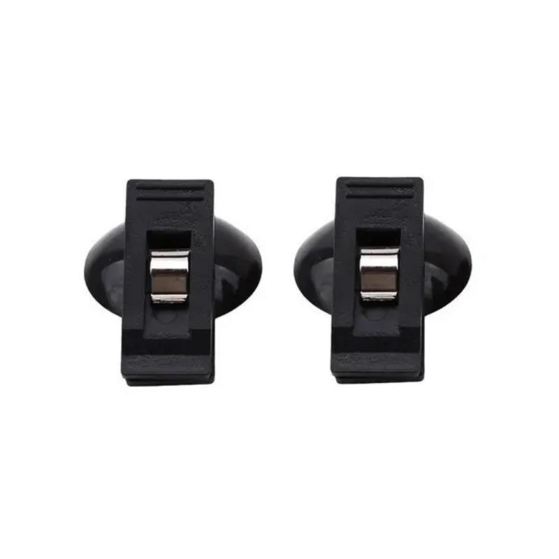 

2Pcs/Set Multi functional car convenience glasses card ticket holder, car suction cup holder чёрный