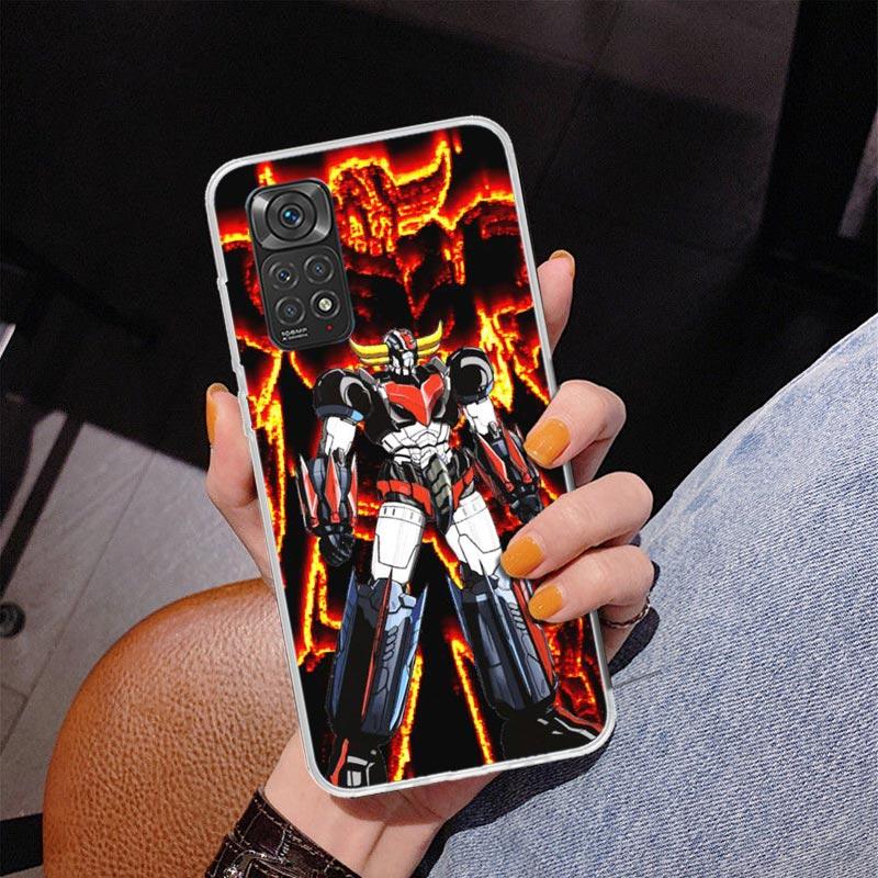 Manga Mazinger Z Anime Phone Case For Xiaomi Redmi Note 15 14 13 12S 12 11 Pro Plus 14S 11S 11E 10 10S 11T 5G Personalized Cover