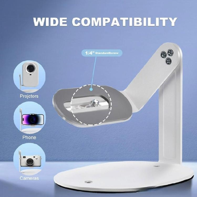 Monitor Foldable Arm Portable Monitor Pad Stand With 360 Rotation Support Display Arm Monitor Camping Accessories