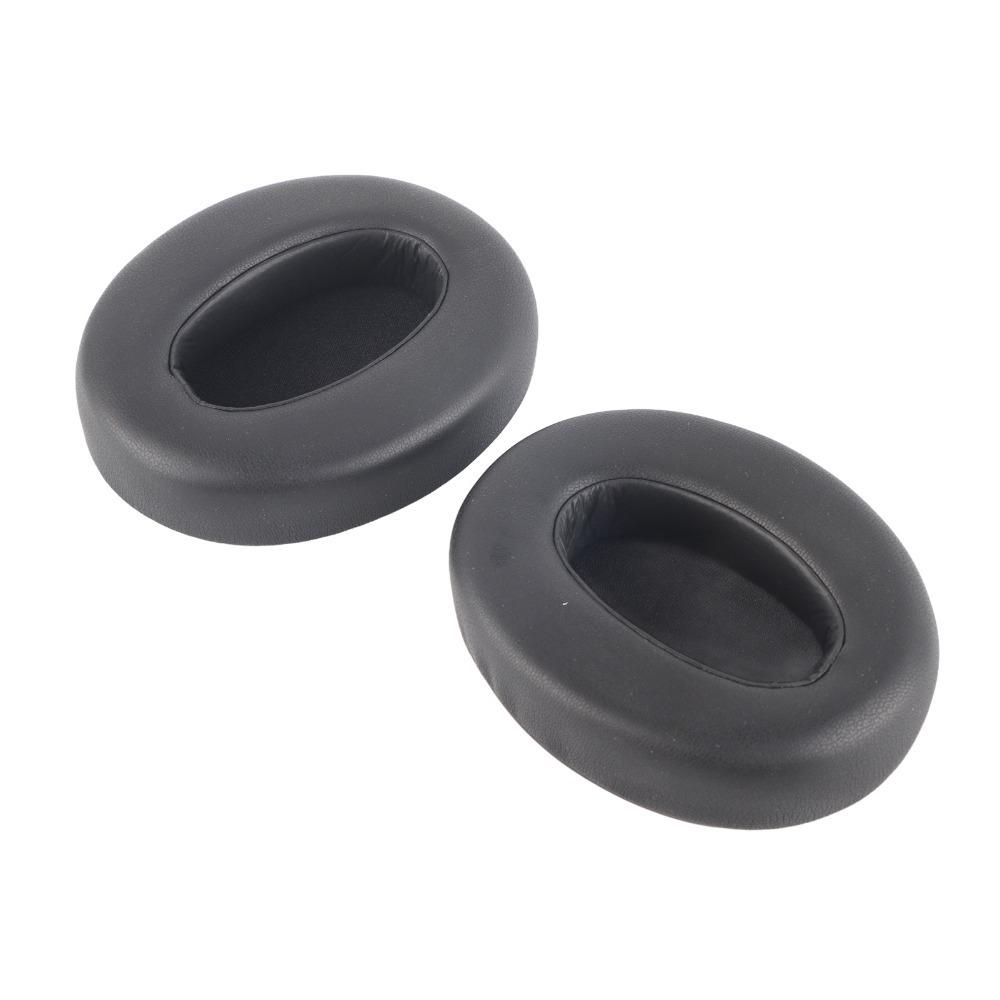 2PCS Leather Replacement Ear Pads Ear Covers for Sony WH XB910N Headphones Replacement Parts