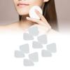 5pcs Powder Puff Storage Box Portable Transparent Triangle Makeup Puff Container Case for Bead Capsu