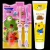 Frog Kids Soft Bristle Toothbrush & Toothpaste Set