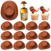 Decor Hats Useful Novelty Attractive Western Cowboy Party Supplies