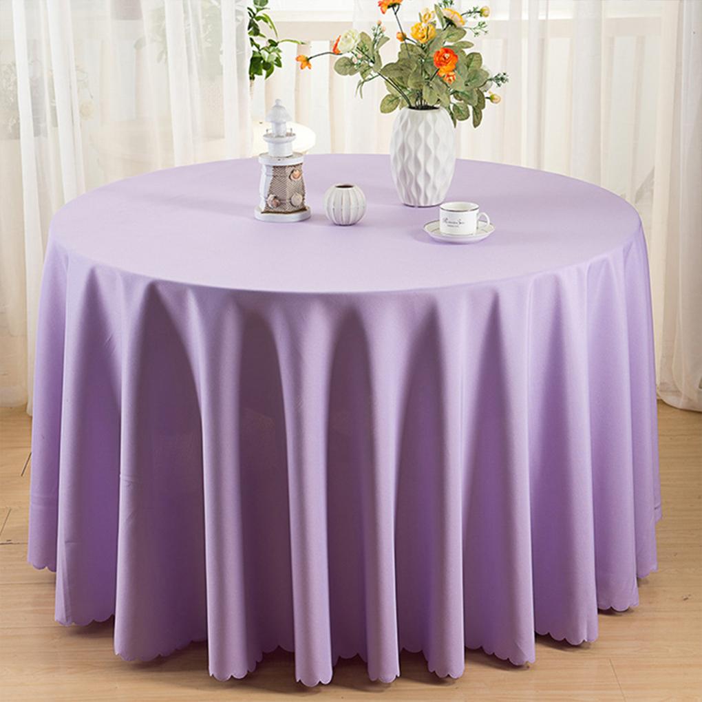Colorful And Durable Round Tablecloth For Weddings And Parties Round Tablecloths For Circular Table Wedding Decoration