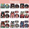 Bbq Ena Dream Pattern Printing Backpack Lunch Bag Pen Case Set For Gift Student