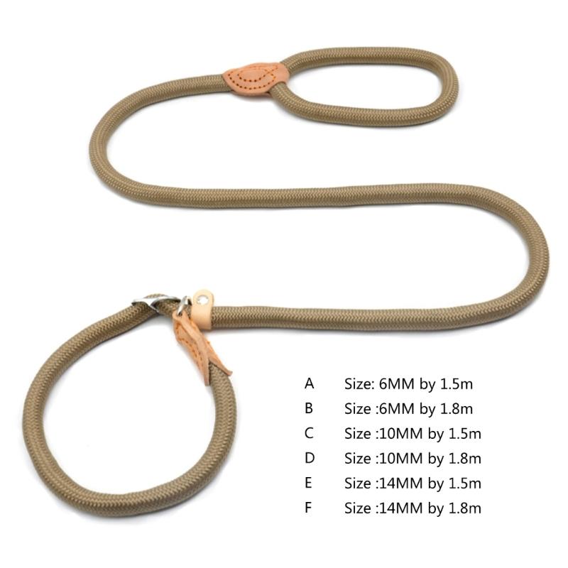Heavy Duty Dog Leash for Large Medium Dogs Hiking Harnesses Strong Pet Dog Leash Long Lead