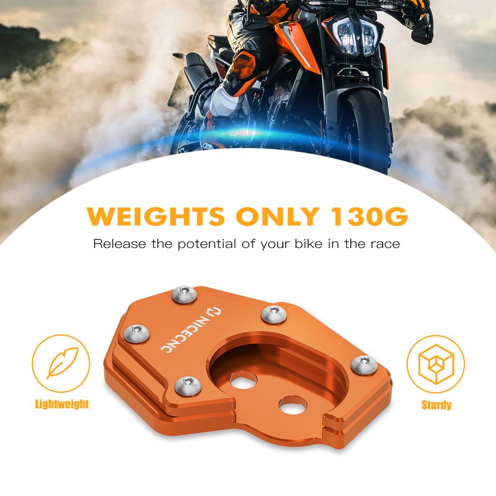 Side Stand Kickstand Footstand Enlarger For KTM 690 Enduro R/SMC R 790/890 Adventure Rally/R 1290 Adventure R Husqvarna 701