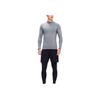 Asics FW24 Outdoor Halbhoher Kragen Einfarbig Schmale Passform Lässiges Langarm-T-Shirt Herren Oberteile Grau 2031F153-020
