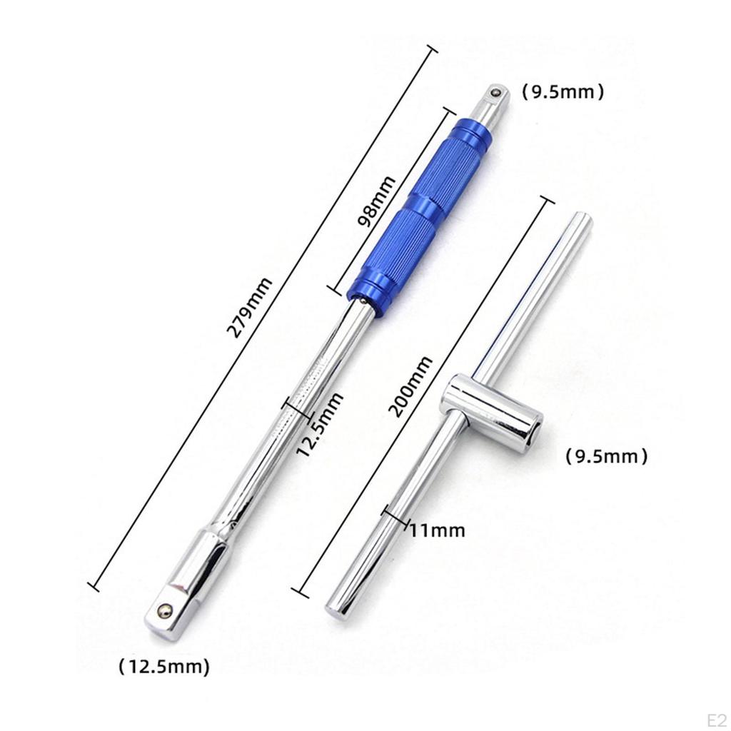 T Handle Wrench Spanner, Professional Socket Wrench, Hand Tool for Cars Mechanical