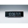 Seiko Uhr Tischuhr Wecker Radio Digital AC Farb-LCD Serie C3 Weiß Gehäuse xx cm DL307W Größe 6,3 17,4 4,6