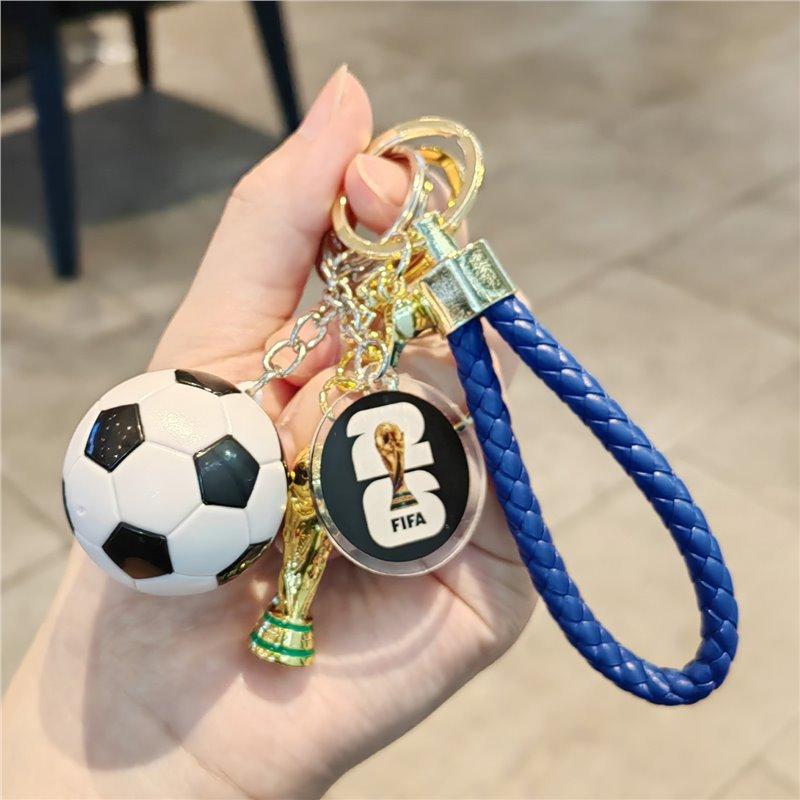 FIFA World Cup Soccer Keychain Accessory Sport Memorabilia Bag Charm Gift