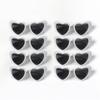 8PCS Cat Eye Glasses Heart-Shaped Plastic Frame Polycarbonate Decorative Vintage Included for Party Wedding Music Festival