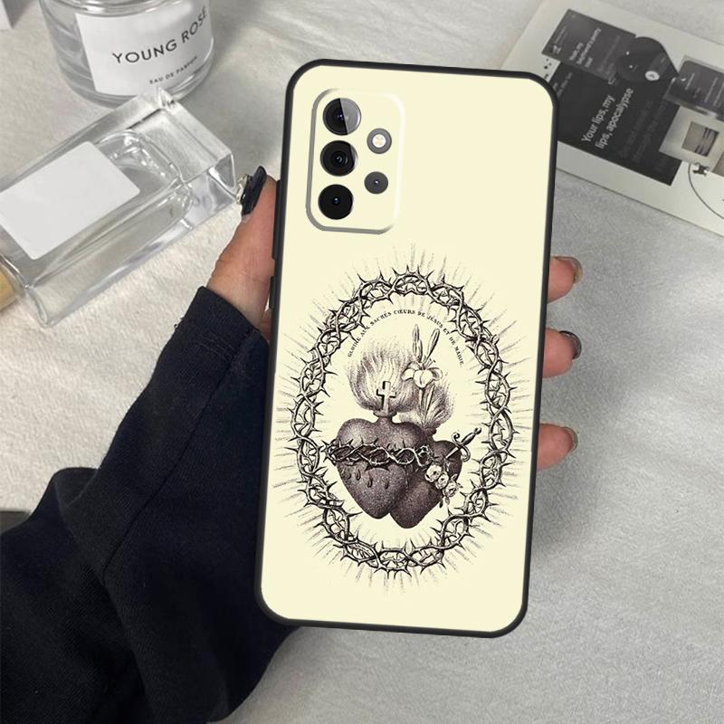 

Hearts of the Holy Family Case For Samsung Galaxy A55 A35 A15 A52 A32 A12 A16 A26 A36 A56 A53 A33 A13 A14 A34 A54 A17 Samsung A56